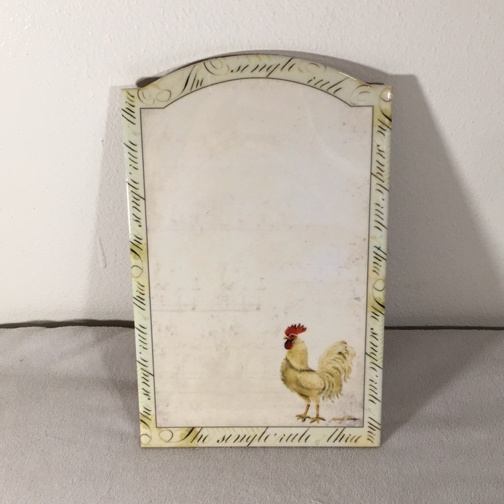 Rooster Plaque - Picture 1 of 5